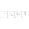 Дозатор жидкого мыла встраиваемый WASSERKRAFT K-1299
